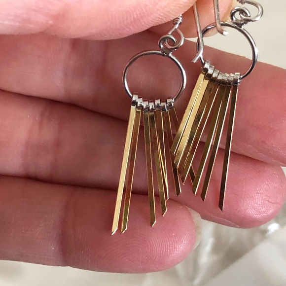 NWOT Sterling Silver Dangle Earrings - Picture 8 of 8